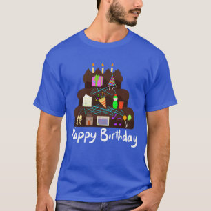 Nerdy Birthday Neural Network T-Shirt