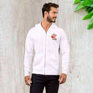 Nerdy Bookworm Reading A Book Hoodie