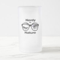 Nerdy by Nature Funny Geek Design with Glasses