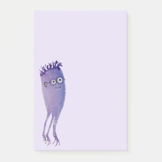 Nerdy Character Funny Cute Geek Post-it Notes