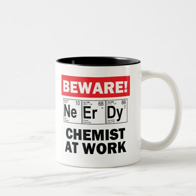 nerdy chemist mug (Right)