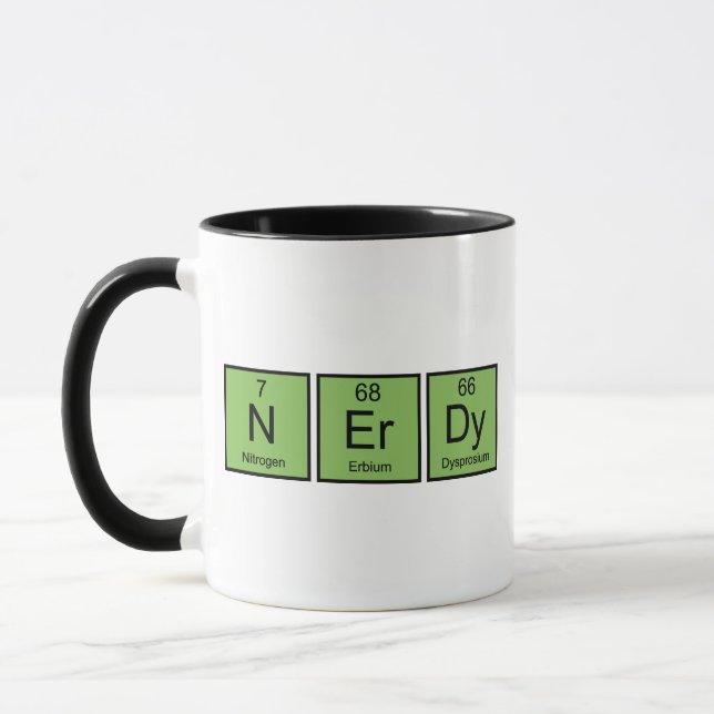 Nerdy Coffee Mug (Left)