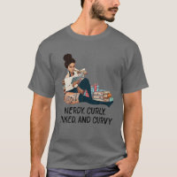 Nerdy Curly Inked And Curvy Reading Books Tattoo L