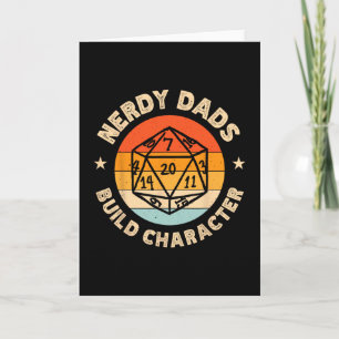 Nerdy Dads Build Character Card
