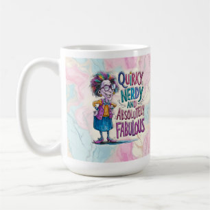 Nerdy Funny Women's Coffee Mug 