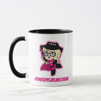 Nerdy Girl Superhero Mug Mini