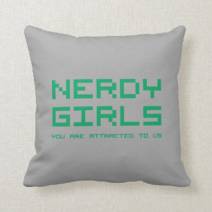 Nerdy Girls 2 Cushion