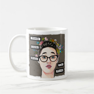 Nerdy Girls Rule the World Coffee Mug