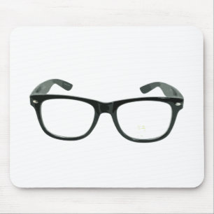 Nerdy Glasses Mousepad