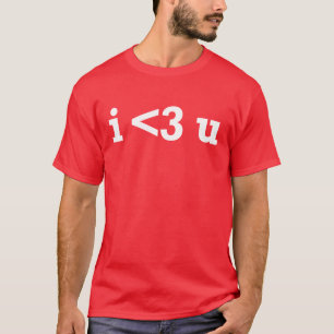 nerdy I love you shirt