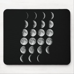 Nerdy Leonard Moon Phases Space Science Student Te Mouse Mat