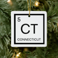 Nerdy Periodic Table Element of Connecticut