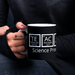 Nerdy Science Teacher Humour Periodic Table Coffee Mug