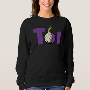 Nerdy TOR Onion Programmer Hacker Computer Science Sweatshirt