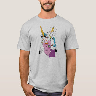 Nerdy Unicorn T Shirt