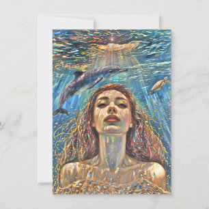 “Nerena” Beneath Still Waters Invitation