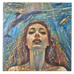 “Nerena” Beneath Still Waters Tile