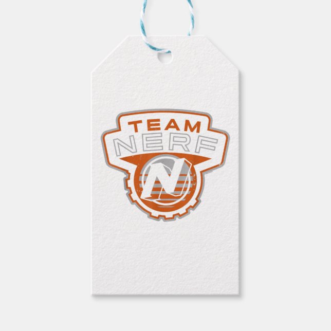 Nerf Team Nerf Logo Gift Tags (Front)
