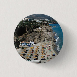 Nerja, Malaga, Spain 3 Cm Round Badge