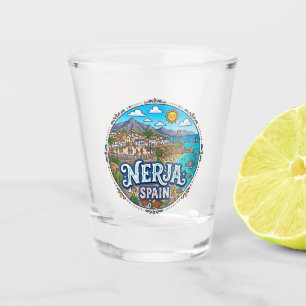 Nerja, Spain Shot Glass