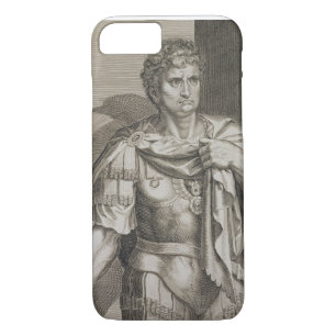 Nero Claudius Caesar Emperor of Rome 54-68 AD engr iPhone 8/7 Case