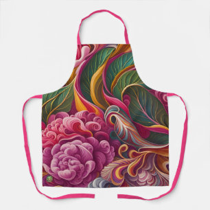 Nero Hermetica Botanica Apron