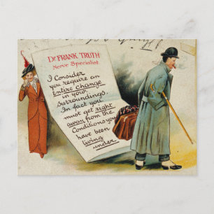 Nerve Specialist Advice to Change Lifestyle Postcard