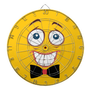Nervous Emoji Dartboard