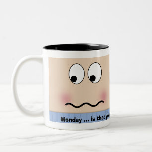 Nervous Face- Mug for your Mug