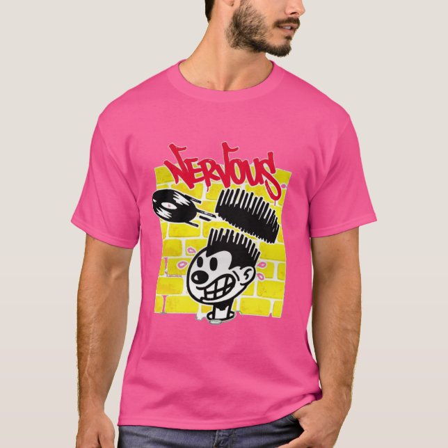 nervous rock meta T-Shirt (Front)