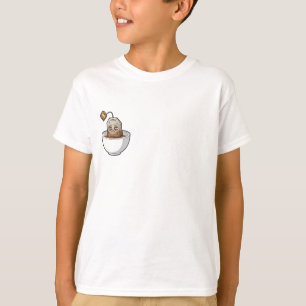 Nervous Sweating Tea Bag in Cup Kids T-Shirt