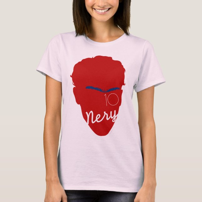 Nery 10 Red T-Shirt (Front)