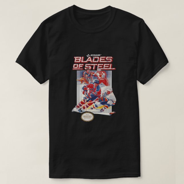 NES Blades of Steel  T-Shirt (Design Front)