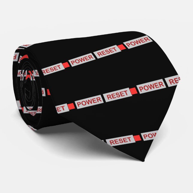 NES Nintendo Style Tie Power Up Reset (Rolled)