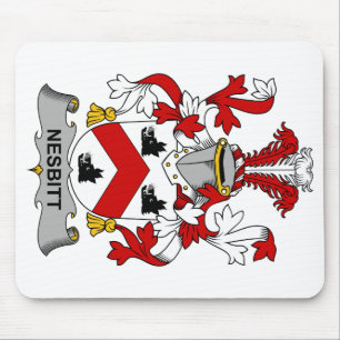 Nesbitt Family Crest Mouse Mat