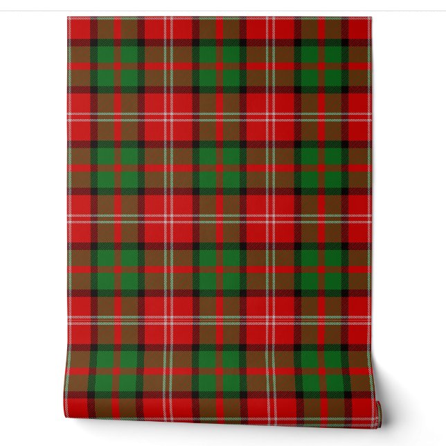 Nesbitt Tartan Plaid Scottish Clan Wallpaper (Unrolling)