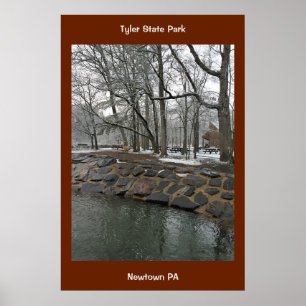Neshaminy Creek Tyler State Park Poster