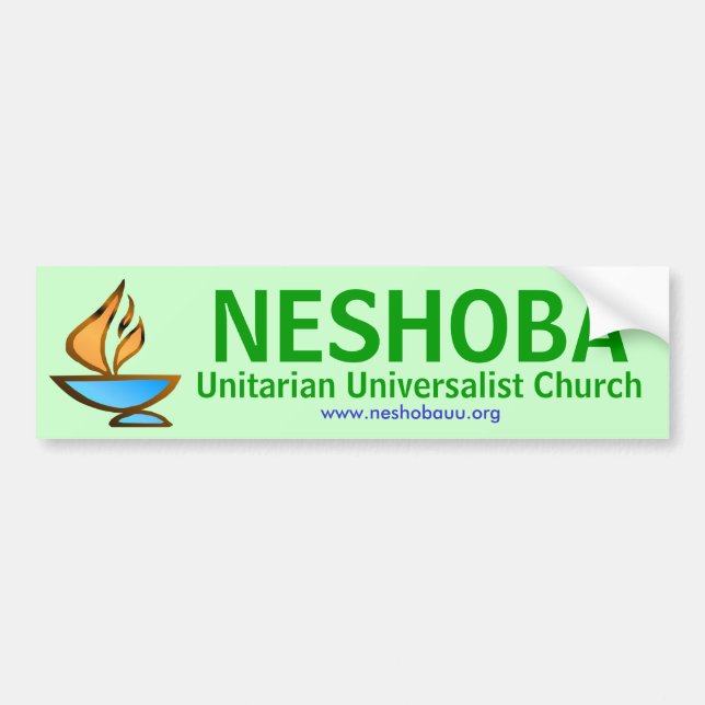 Neshoba UU Bumper Sticker (Front)