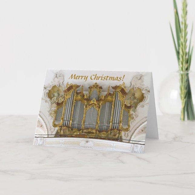 Nesselwang organ Christmas card (Front)