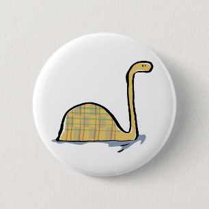 nessie 6 cm round badge
