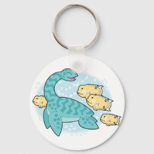 nessie and friends key ring