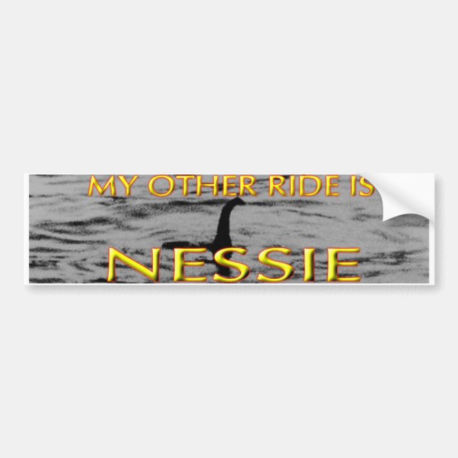 NESSIE BUMPER STICKER (Front)