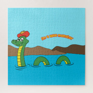 Nessie (Loch Ness Monster) Jigsaw Puzzle