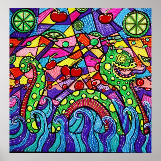 Nessie Loves Cherry Limeade Poster (Front)