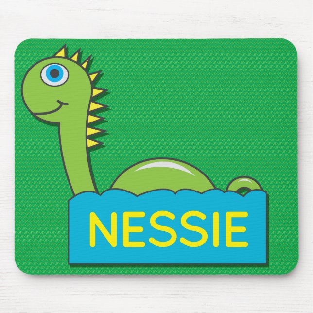 Nessie Mouse Mat (Front)