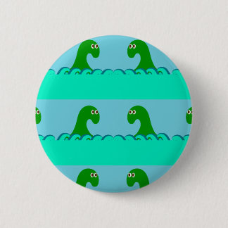 Nessie Pattern 6 Cm Round Badge