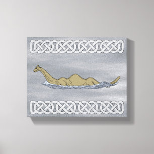 Nessie the Loch Ness Monster Canvas Print