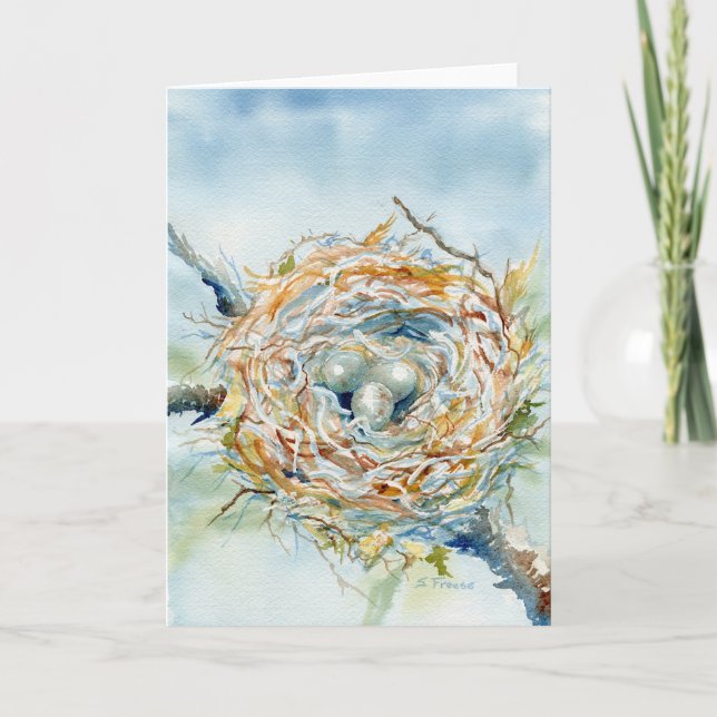 "Nest" Blank Notecard (Front)