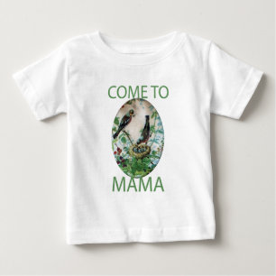 Nest of Joy: Family's Nourishing Young Spirit Love Baby T-Shirt
