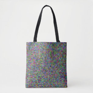 Nested Circles Medium Tote Bag
